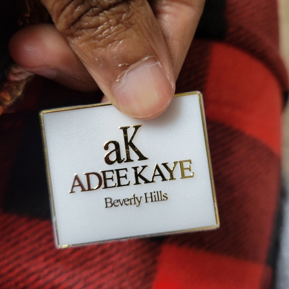 Adee Kaye Beverly Hills White Crytal Yellow Gold Watch - Picture 10 of 11